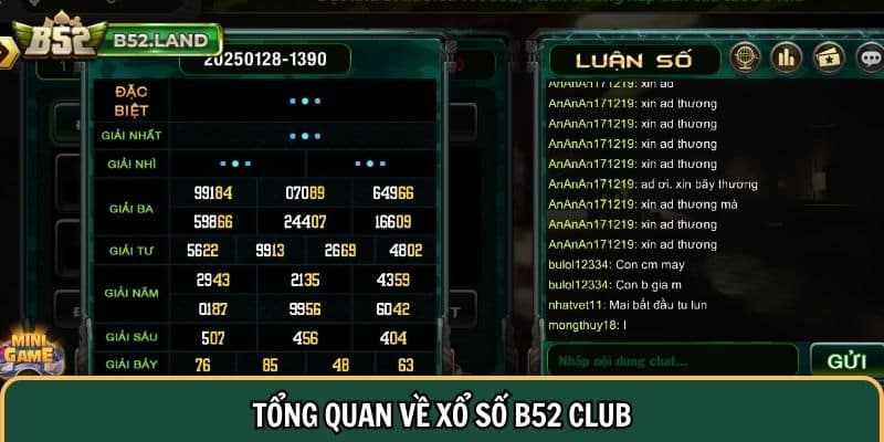 Xổ Số B52 1 Tổng quan về xổ số B52